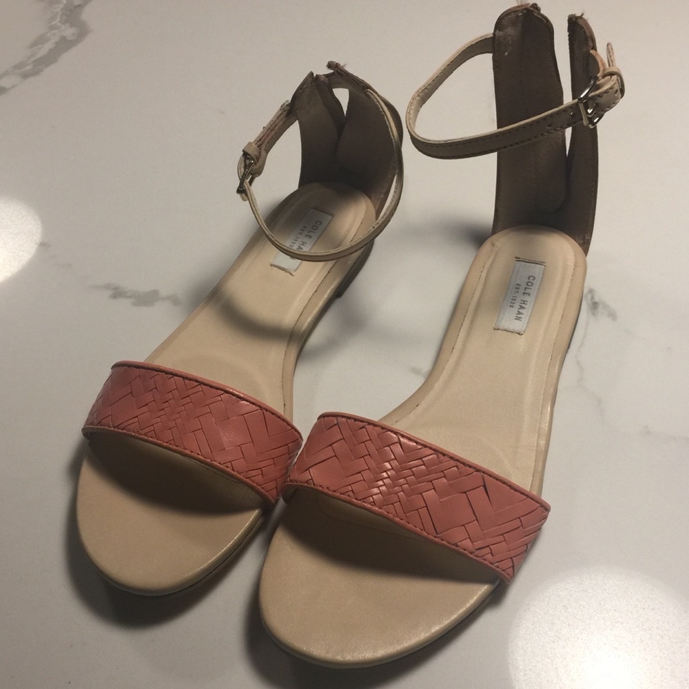 Cole Haan Genevieve Weave Flat Sandal
